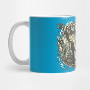 Sparkling Blue Light Mug